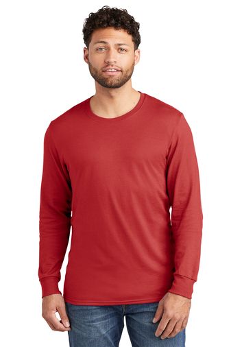 JERZEES 5.2 oz Premium Blend Ring Spun 50/50 Cotton Poly Adult Unisex Long Sleeve T-Shirt